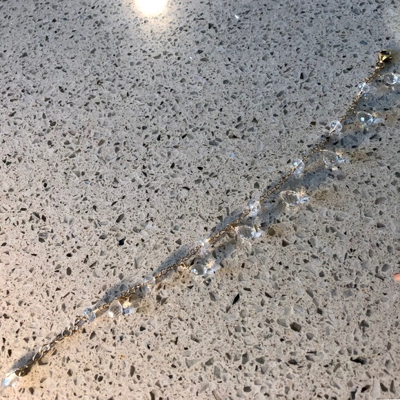 White Topaz Gold Filled Bracelet - Picture 7 of 8